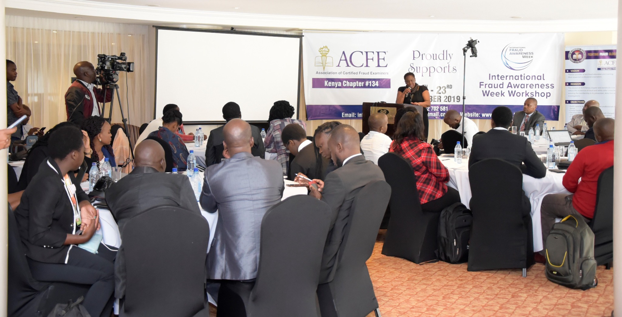 ACFE Kenya workshop supporting fraud awareness